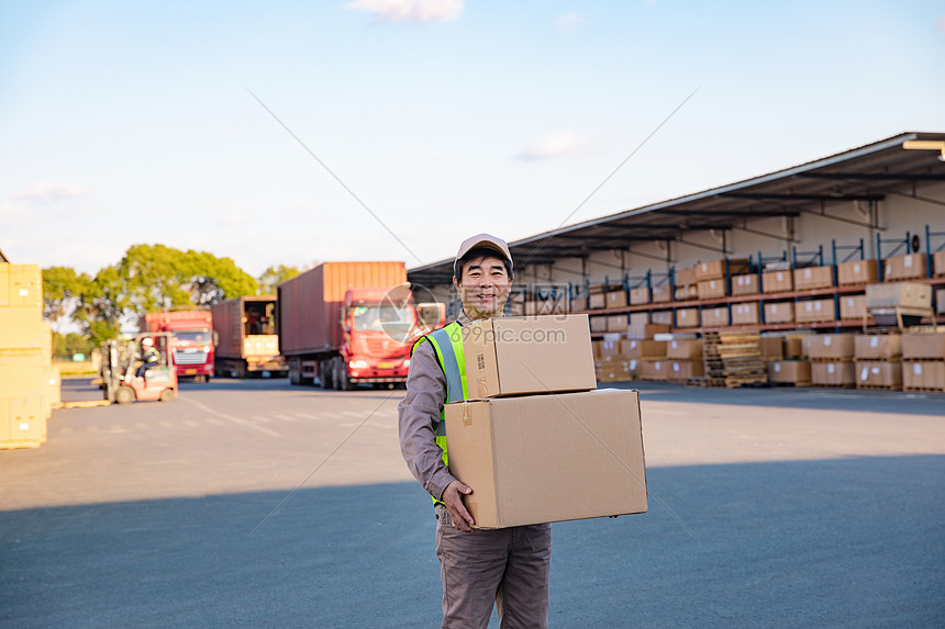 物流工人 快遞搬運與貨物打包的專業服務